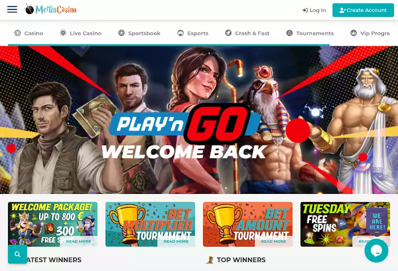 Merlin Casino Merlin Casino Opinie