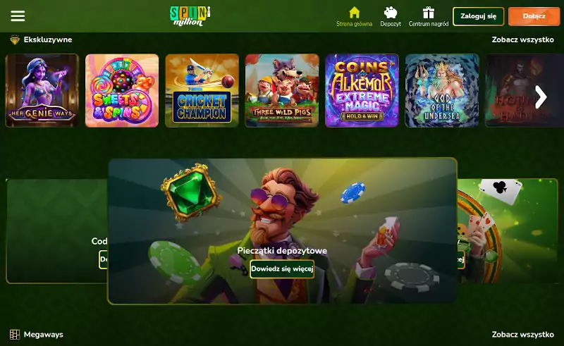 Spin Million Casino Spin Million Casino Opinie