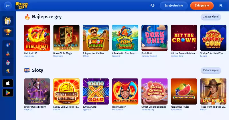 Spincity Casino Spincity Casino Opinie