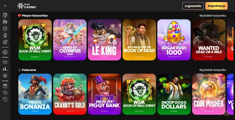WSM Casino WSM Casino Opinie